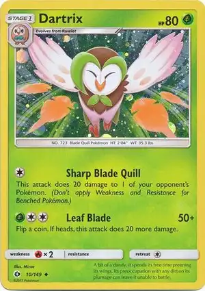 Dartrix 10/149 Sun & Moon