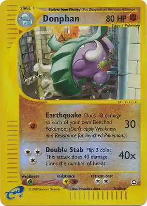 Donphan 7/147 Aquapolis