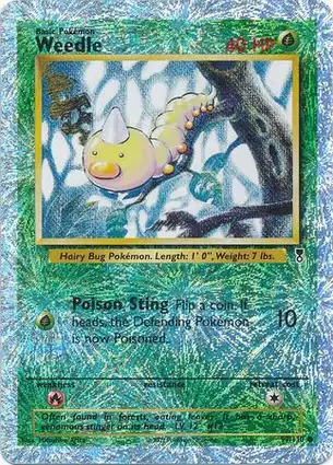 Weedle 99/110 Legendary Collection