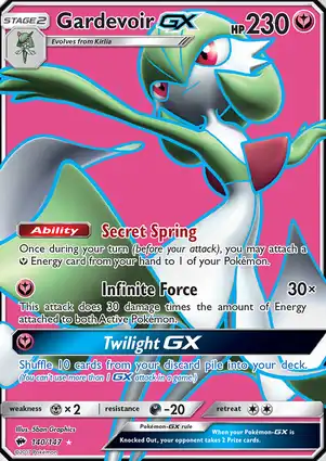 Gardevoir-GX 140/147 Burning Shadows