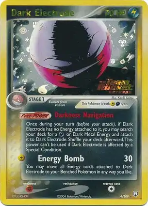 Dark Electrode 4/109 EX Team Rocket Returns