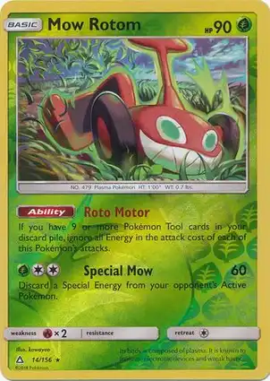Mow Rotom 14/156 Ultra Prism