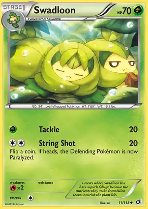 Swadloon 11/113 Legendary Treasures