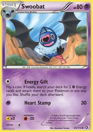 Swoobat 65/113 Legendary Treasures