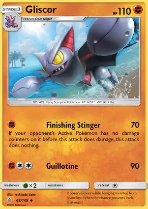 Gliscor 68/145 Guardians Rising