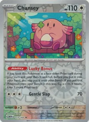 Chansey 113/165 Scarlet & Violet 151