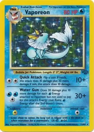 Vaporeon 12/64 Jungle
