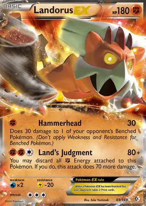 Landorus-EX 89/149 Boundaries Crossed