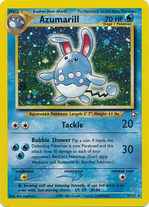 Azumarill 2/111 Neo Genesis
