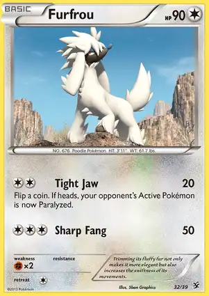 Furfrou 32/39 Kalos Starter Set