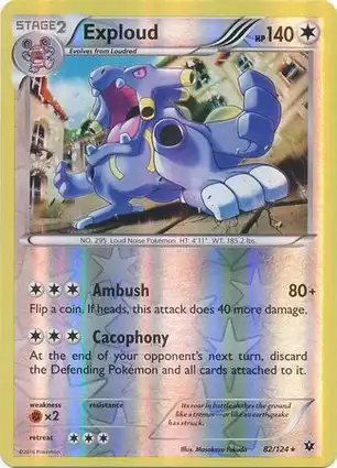 Exploud 82/124 Fates Collide