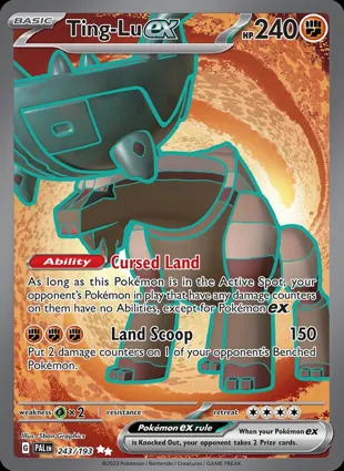 Ting-Lu ex 243/193 Paldea Evolved