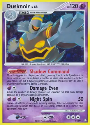 Dusknoir 1/100 Stormfront