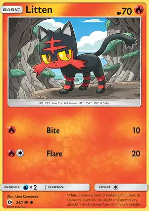 Litten 24/149 Sun & Moon