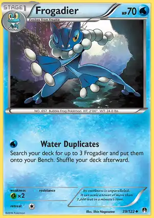Frogadier 39/122 BREAKpoint