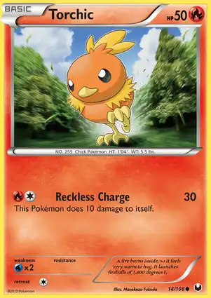 Torchic 14/108 Dark Explorers