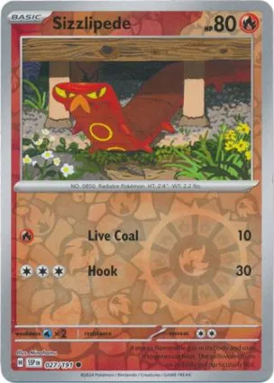 Sizzlipede 027/191 Surging Sparks