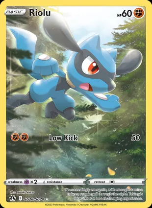 Riolu GG26/GG70 Crown Zenith