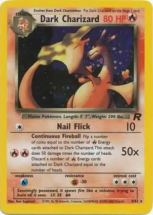 Dark Charizard 4/82 Team Rocket
