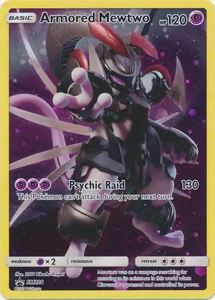 Armored Mewtwo SM228 Sun & Moon Promos