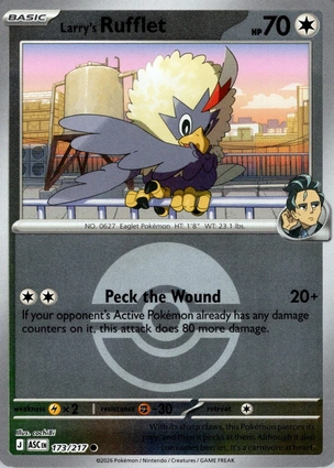 Larry's Rufflet 173/217 Ascended Heroes