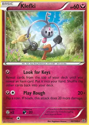 Klefki 48/108 Roaring Skies
