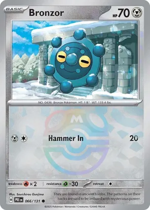 Bronzor 066/131 Prismatic Evolutions