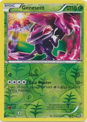 Genesect 16/113 Legendary Treasures