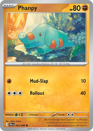 Phanpy 044/086 Chaos Rising