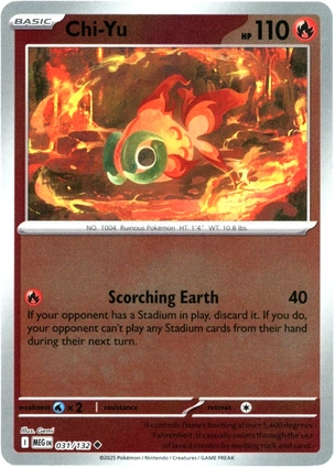 Chi-Yu 031/132 Mega Evolution