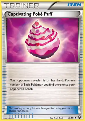 Captivating Poké Puff 99/114 Steam Siege