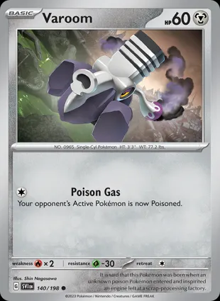 Varoom 140/198 Scarlet & Violet