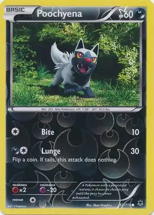 Poochyena 53/119 Phantom Forces