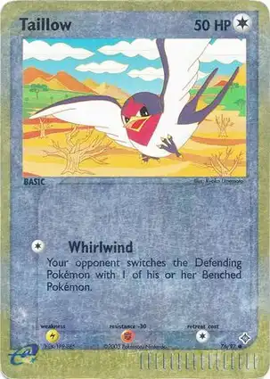 Taillow 76/97 EX Dragon