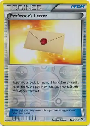 Professor's Letter 123/146 XY