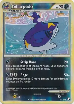 Sharpedo 30/102 Triumphant