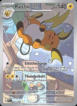 Raichu 211/193 Paldea Evolved