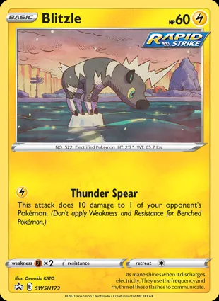 Blitzle SWSH173 Sword & Shield Promos