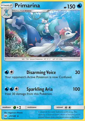 Primarina 41/149 Sun & Moon