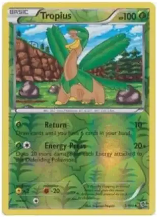 Tropius 5/101 Plasma Blast