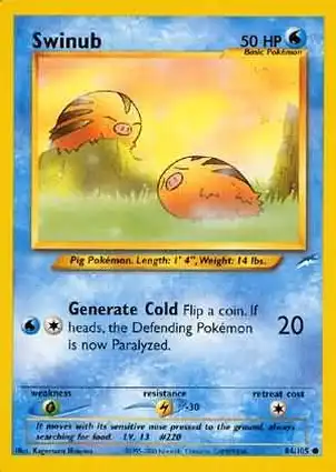 Swinub 84/105 Neo Destiny