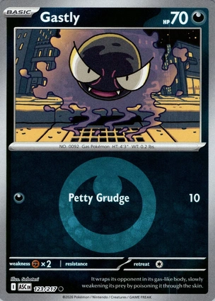 Gastly 123/217 Ascended Heroes