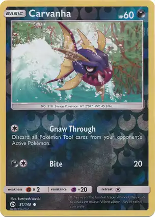 Carvanha 81/149 Sun & Moon
