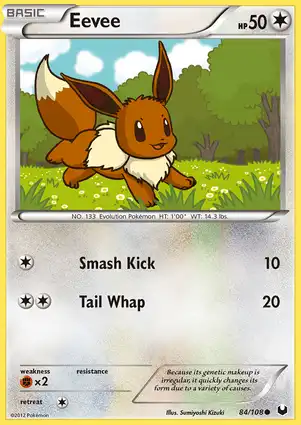 Eevee 84/108 Dark Explorers