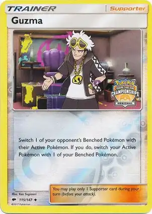 Guzma 115/147 Burning Shadows