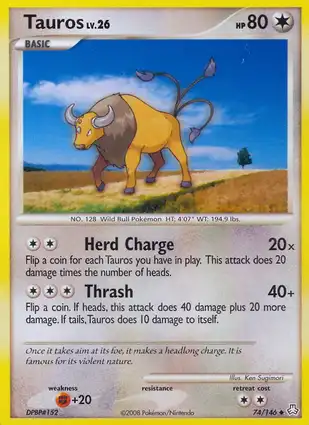 Tauros 74/146 Legends Awakened