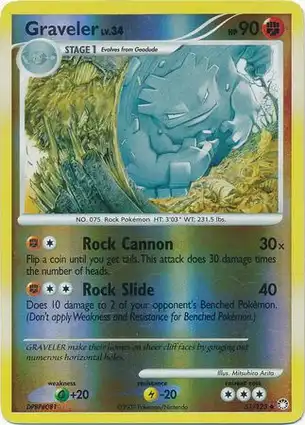 Graveler 51/123 Mysterious Treasures