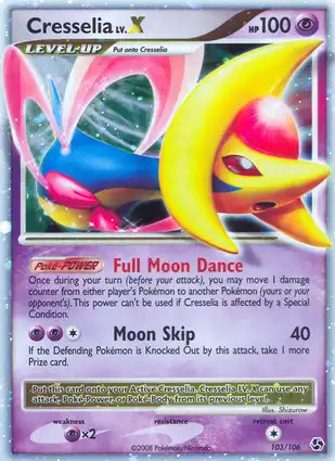 Cresselia LV.X 103/106 Great Encounters
