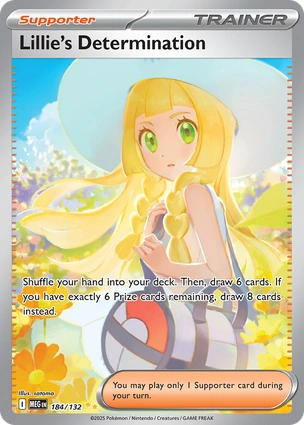 Lillie's Determination 184/132 Mega Evolution
