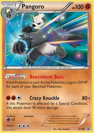 Pangoro XY50 XY Promos